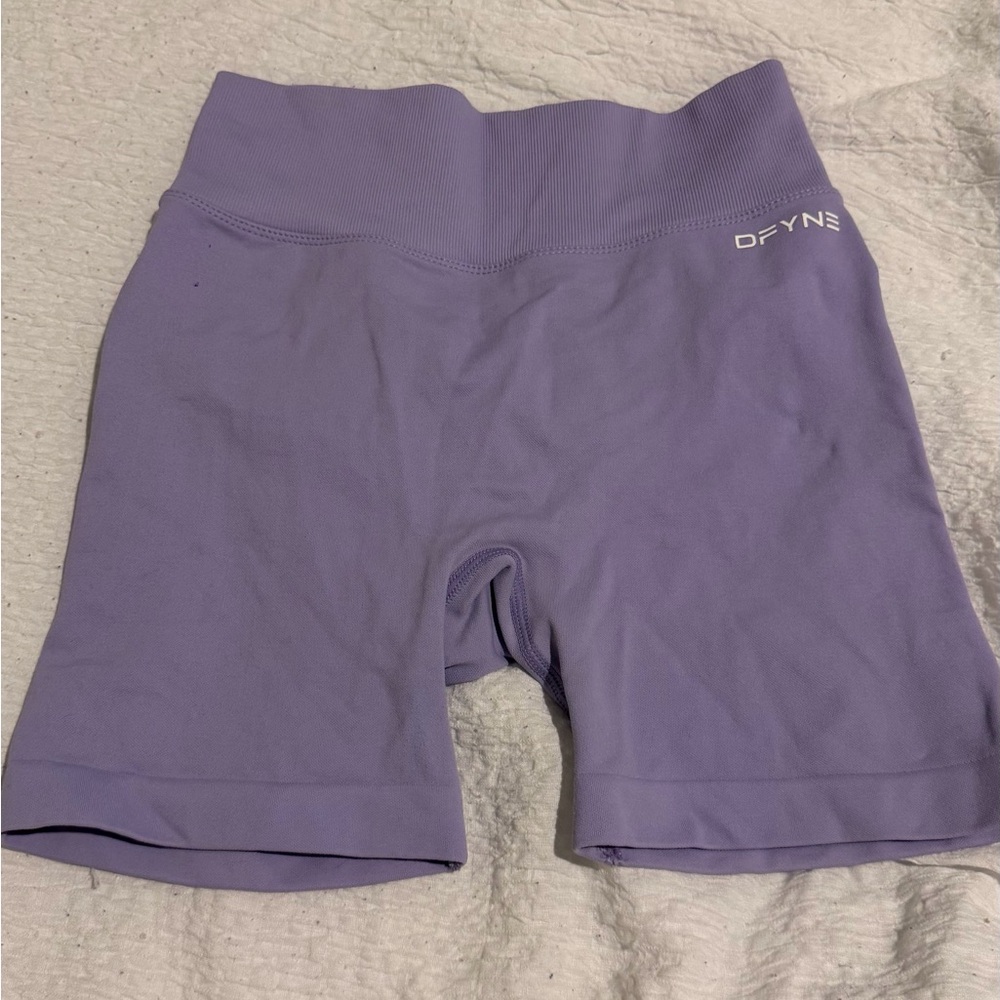 DFYNE Women's Lavender Bike Shorts